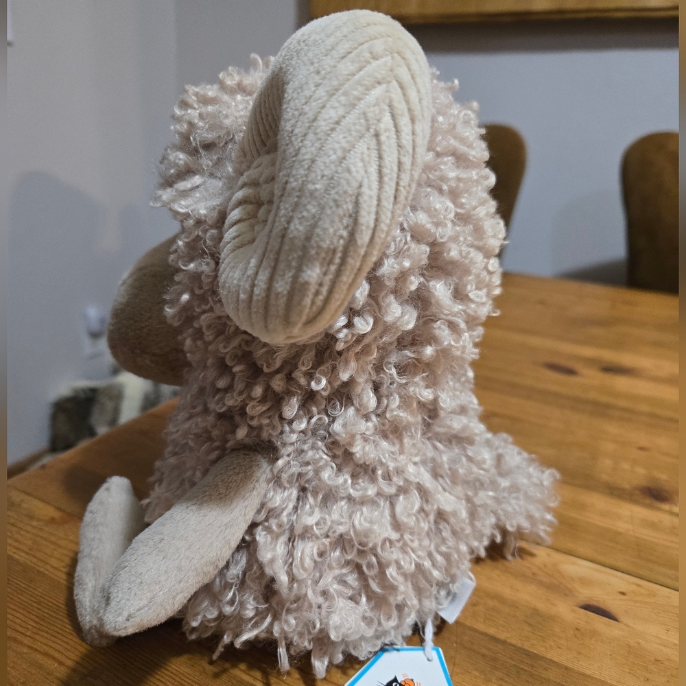 Jellycat Ramsley Sheep ๐ 13x5.1x5.5" Soft and Plush NWT - Picture 4 of 5